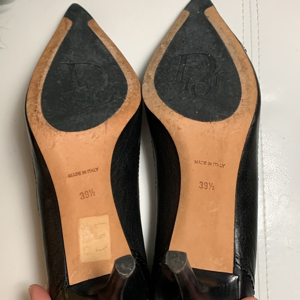 Dior Leather Pumps with toggle - Picture 7 of 15